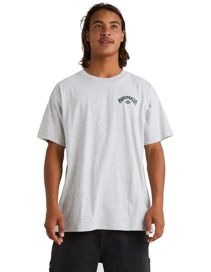 Aus Arch T-Shirt Light Grey Heather image 1