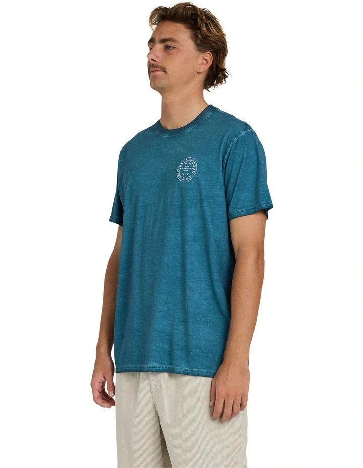 Big Wave Daz T-Shirt Real Teal image 3