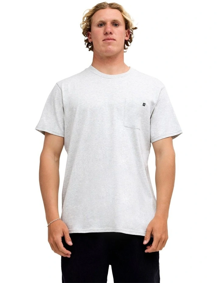 Premium Pocket T-Shirt Light Grey Heather image 1