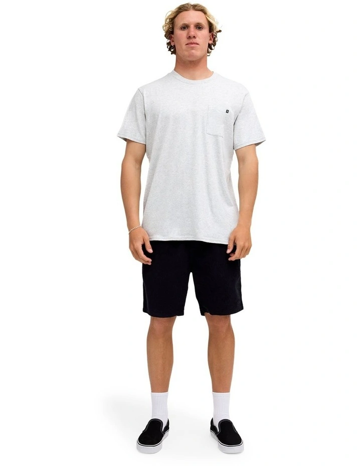 Premium Pocket T-Shirt Light Grey Heather image 5