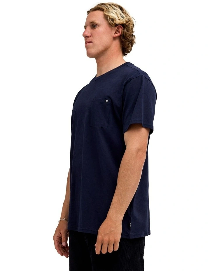 Premium Pocket T-Shirt Navy image 3