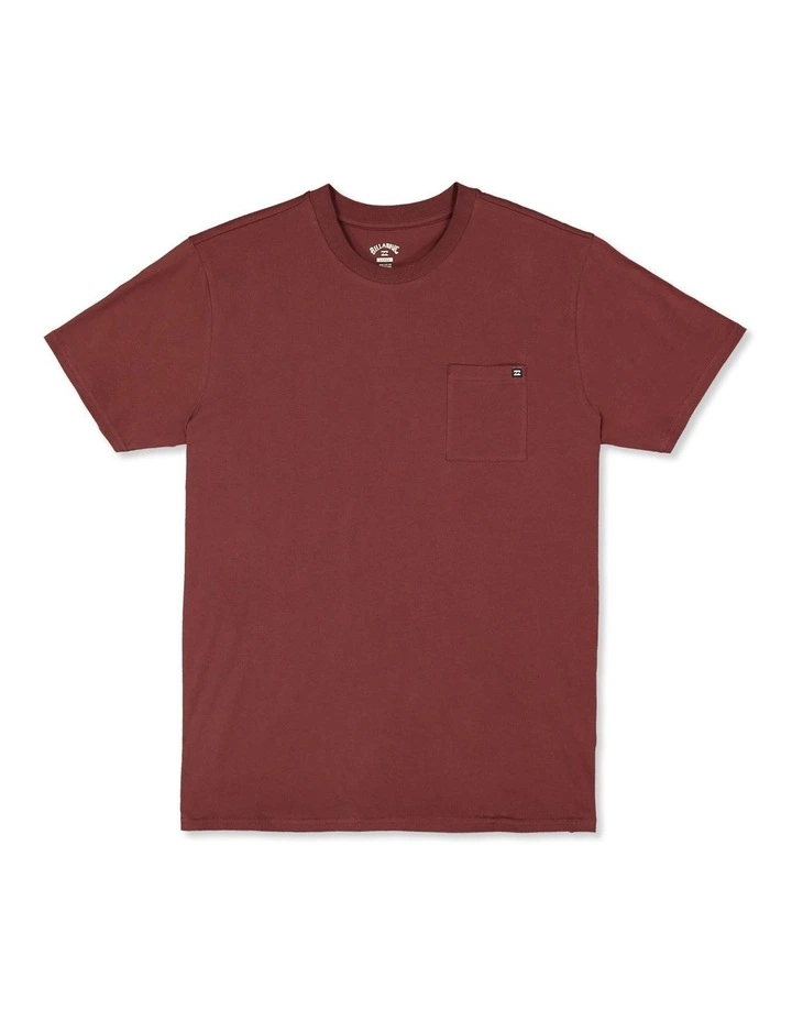 Premium Pocket T-Shirt Wine image 1
