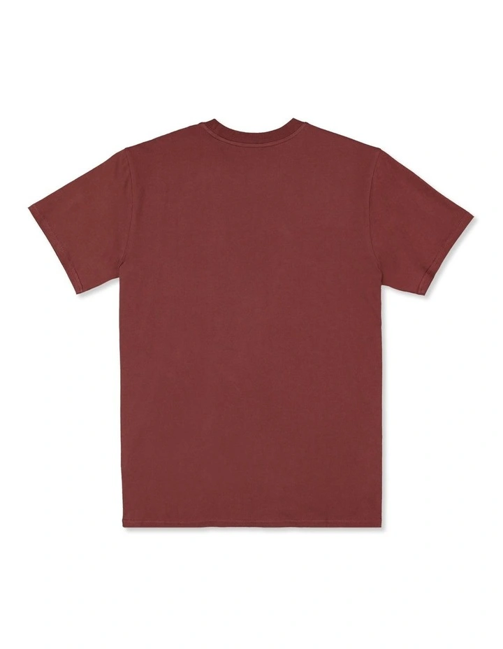 Premium Pocket T-Shirt Wine image 2