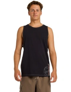Spec 73 Blast Tank Top Off in Black