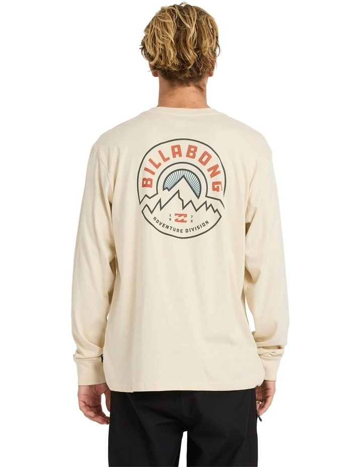Rockies Adiv Premium Long Sleeve T-Shirt in Oatmeal image 2