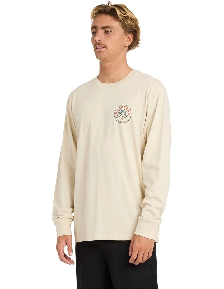 Rockies Adiv Premium Long Sleeve T-Shirt in Oatmeal image 3