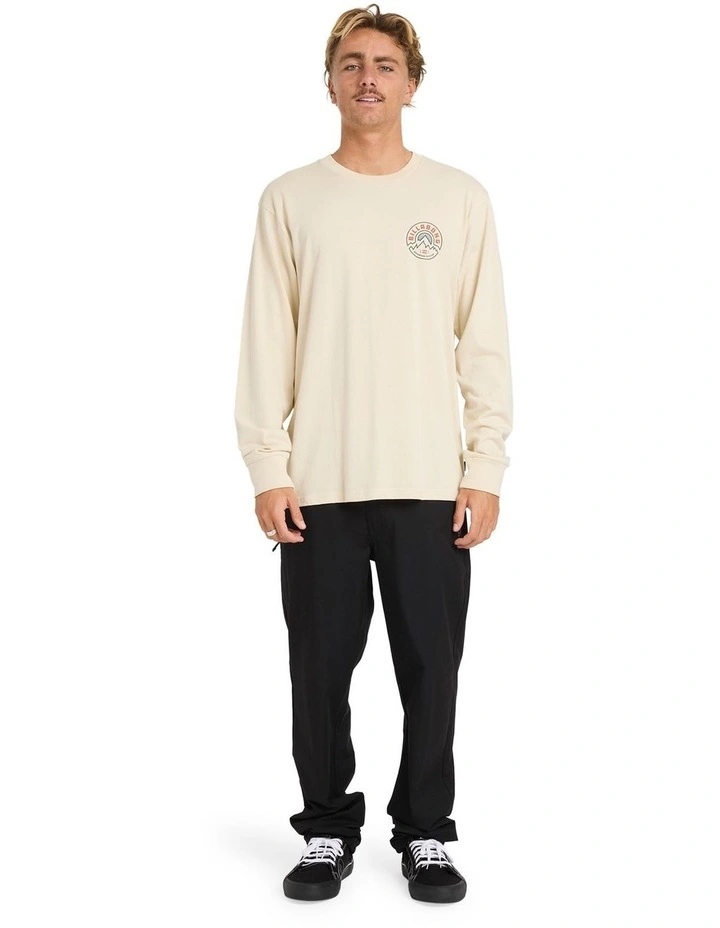 Rockies Adiv Premium Long Sleeve T-Shirt in Oatmeal image 5