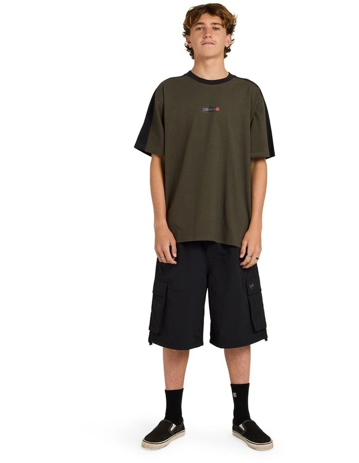 Spec 73 Cargo Shorts in Black image 5