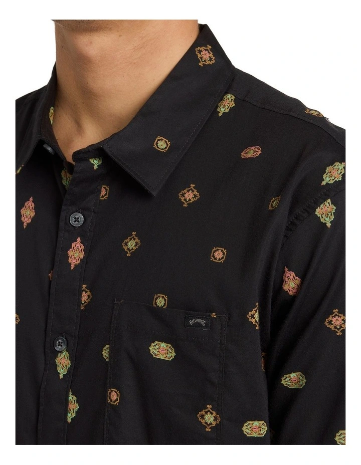 Sundays Mini Short Sleeve Shirt in Phantom image 4