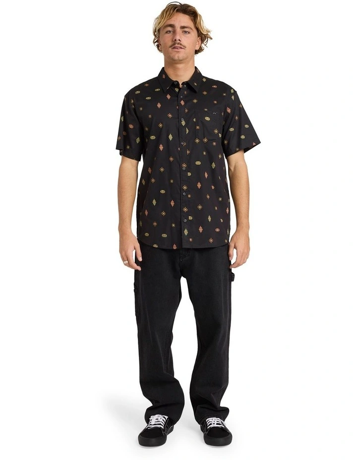 Sundays Mini Short Sleeve Shirt in Phantom image 5