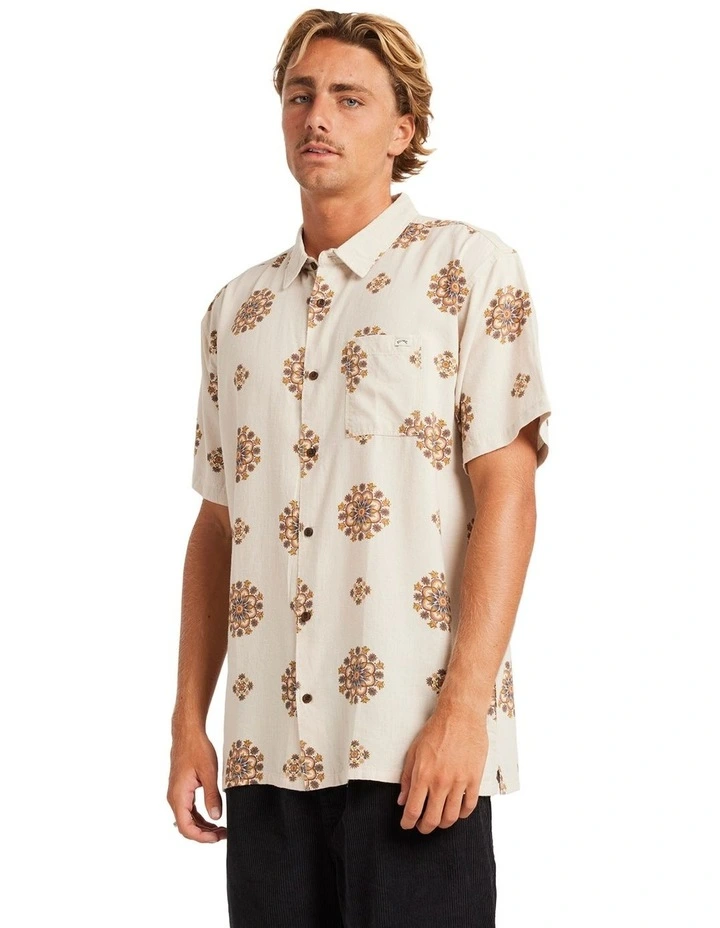 Cordoba Short Sleeve Shirt in Cream image 3