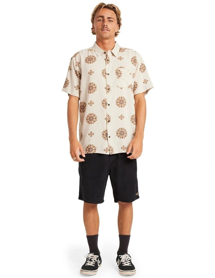 Cordoba Short Sleeve Shirt in Cream image 5