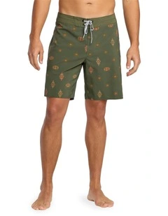 Sundays Pro 18.5 Inch Boardshorts in Military