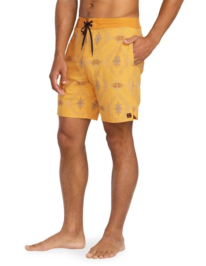 Good Times Lo Tide 17.5 Inch Boardshorts in Dust Yellow image 3