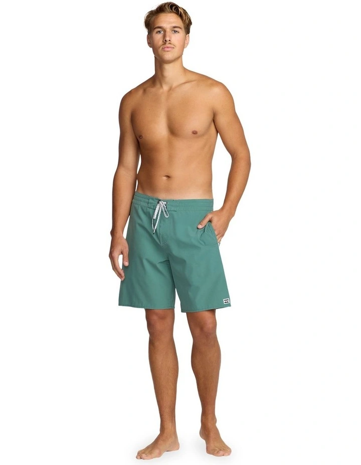 Wategos Lo Tide 18.5 Inch Boardshorts in Sage Green image 5