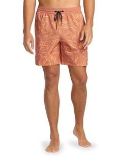 Sundays Layback 17 Inch Swim Shorts in Dusty Rose