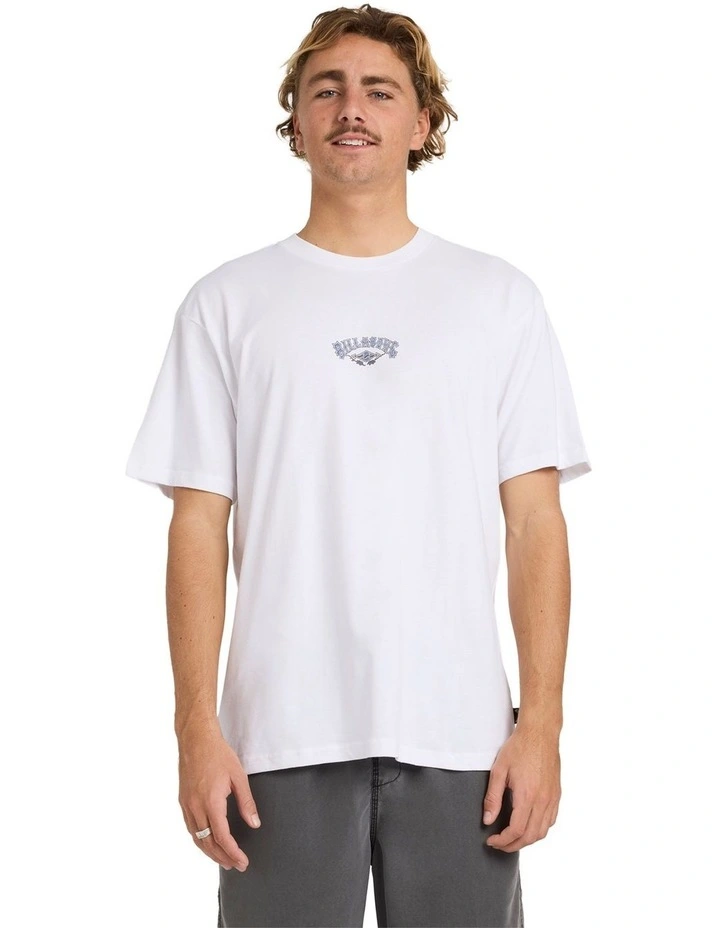 Rose Arch Regular T-Shirt in White image 1
