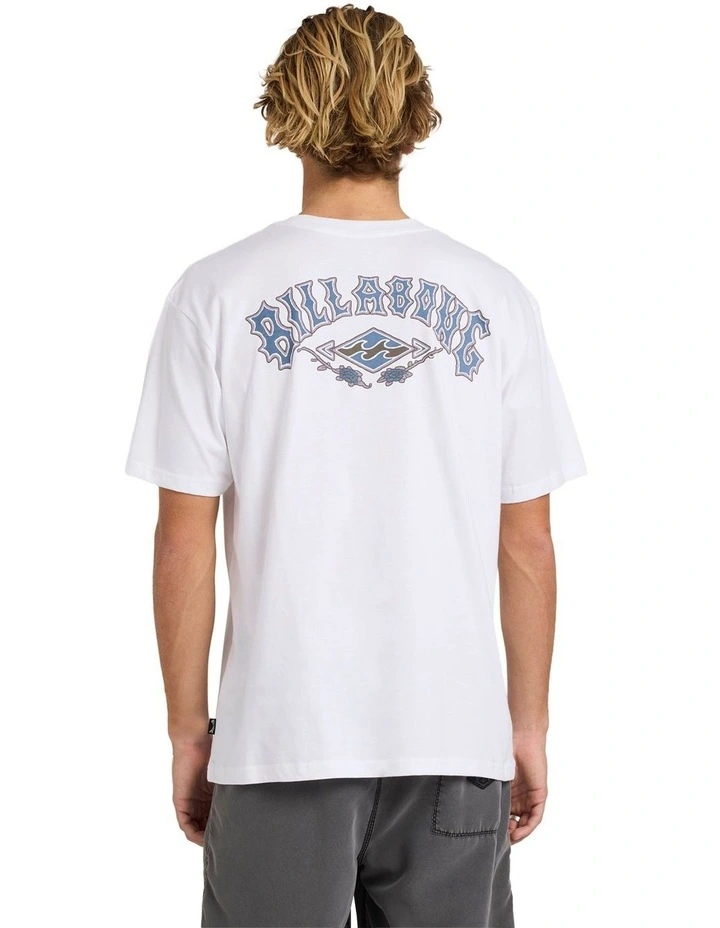Rose Arch Regular T-Shirt in White image 2