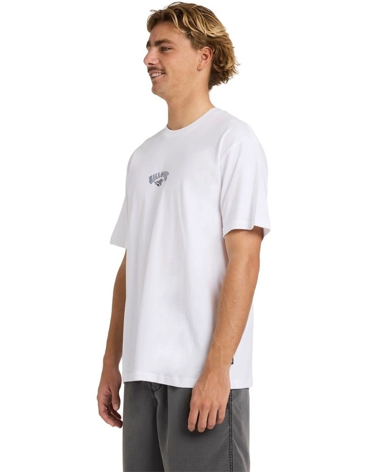 Rose Arch Regular T-Shirt in White image 3