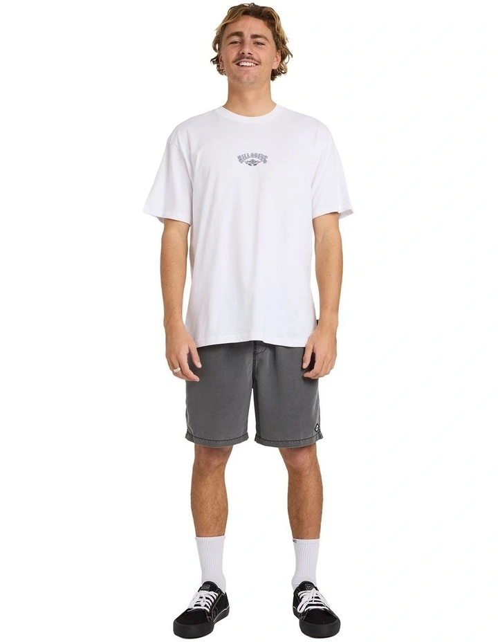 Rose Arch Regular T-Shirt in White image 5