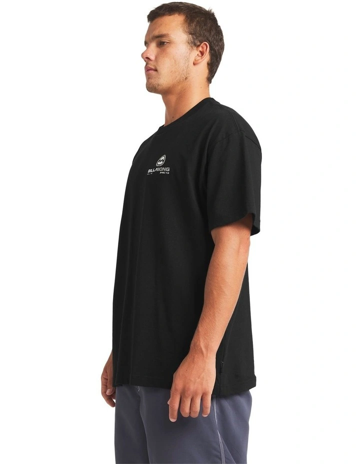 Bio Wave T-Shirt in Black image 3