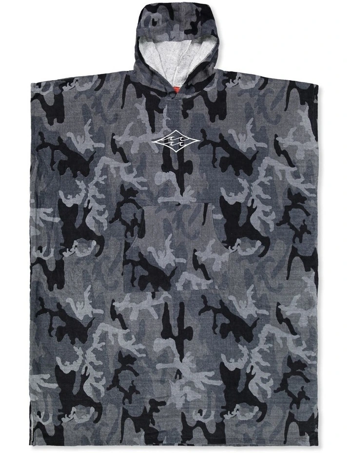 Hooded Towel In Camo image 1