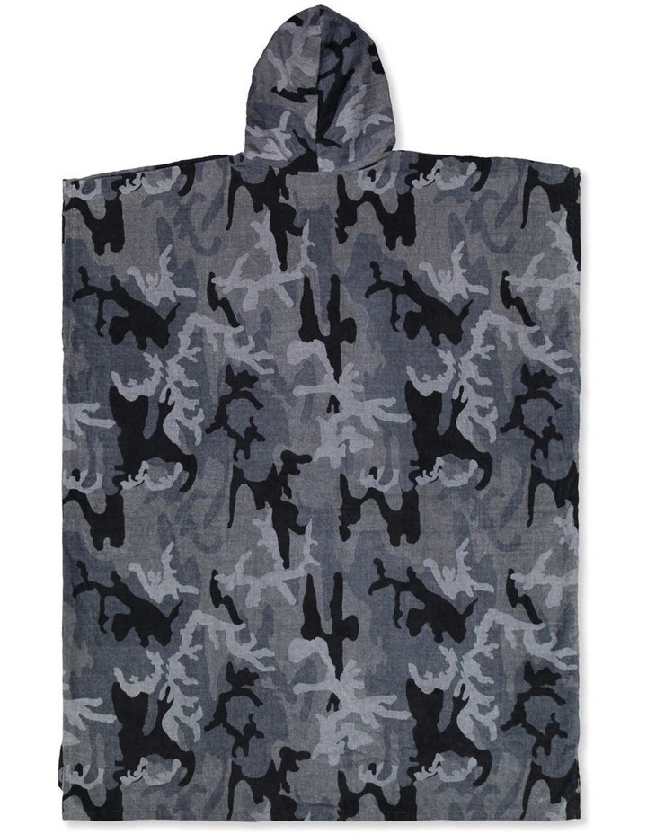 Hooded Towel In Camo image 2