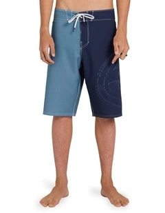 Spec 73 Invert Pro 22 Inch Boardshorts In Dusty Indigo