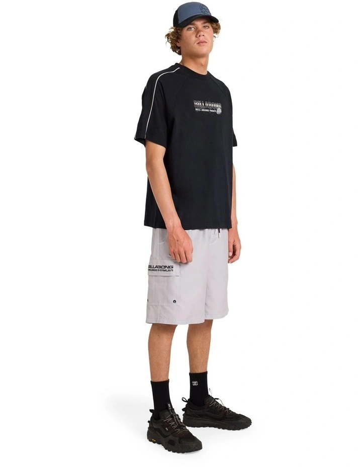 Throw On 22 Inch Boardshorts In Ash image 5