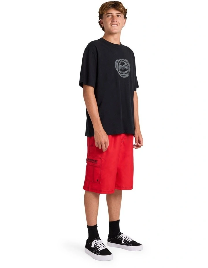Throw On 22 Inch Boardshorts In Red Core image 5