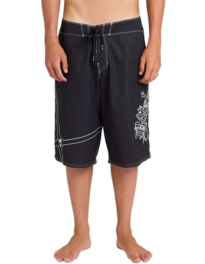 Immortal Pin OG 23 Inch Boardshorts In Black image 1