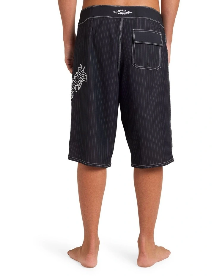 Immortal Pin OG 23 Inch Boardshorts In Black image 2