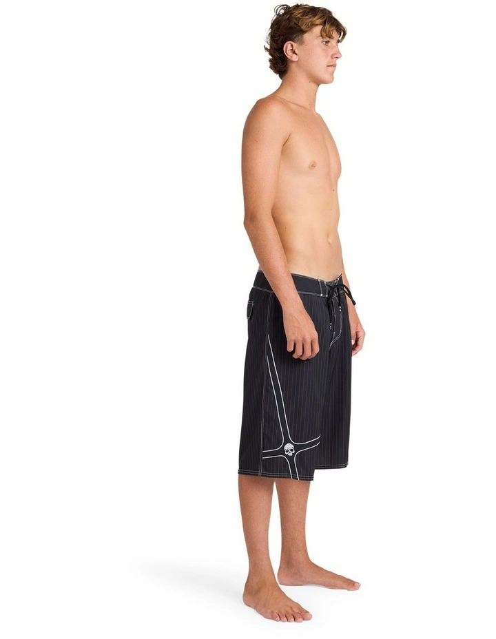 Immortal Pin OG 23 Inch Boardshorts In Black image 5