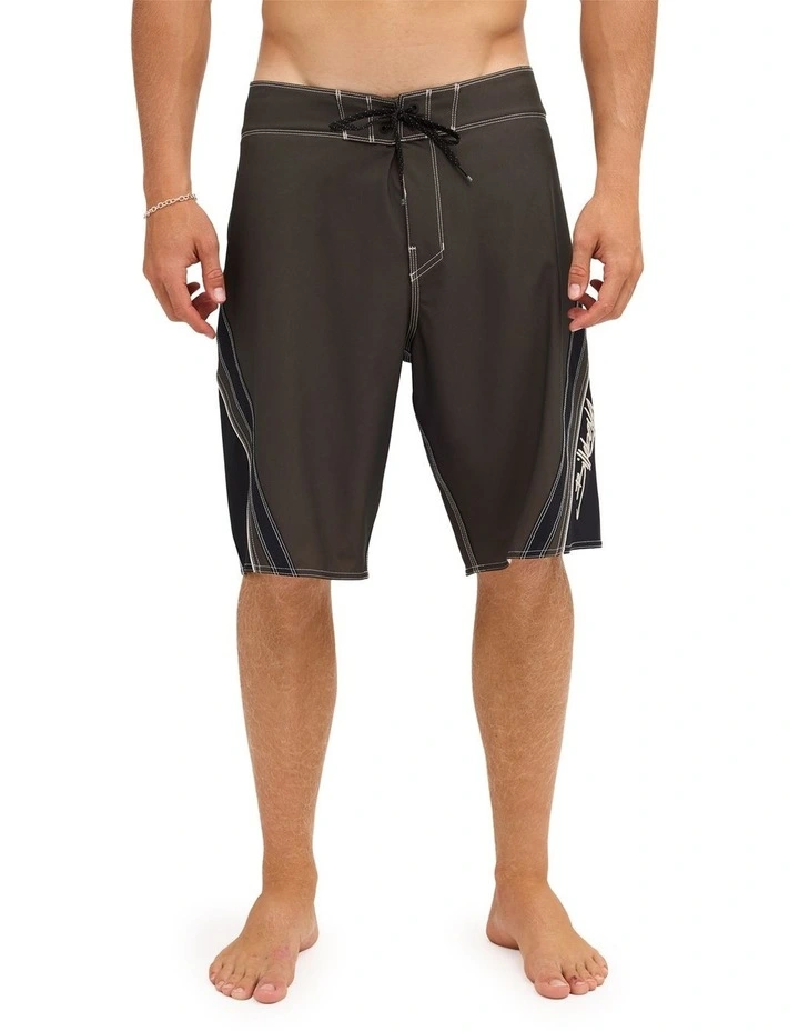 Fluid 2K Pro Boardshorts In Dark Brown image 1