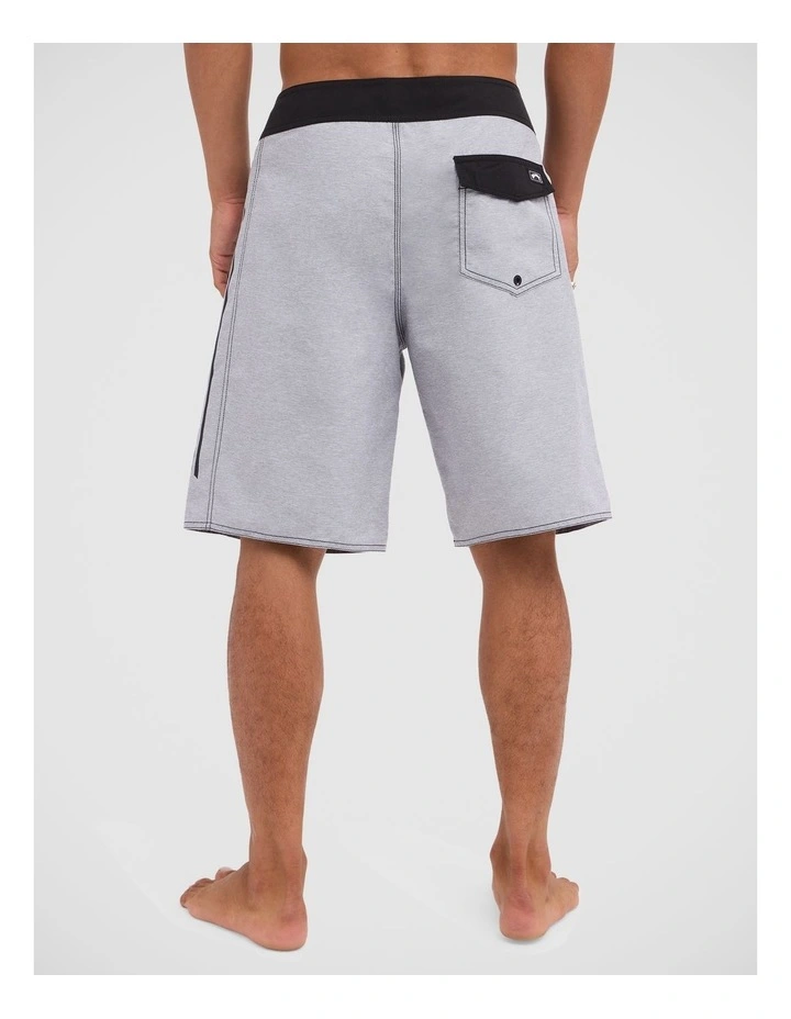 Shadow Cut OG 20 Inch Boardshorts In Grey Heather image 2