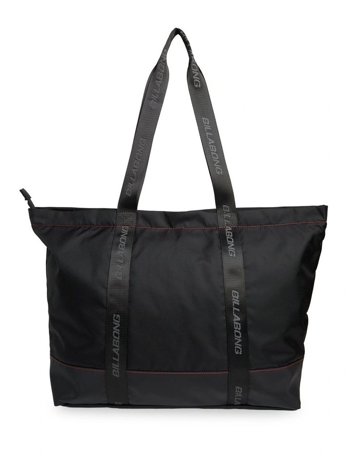 Strike Mission Tote Bag In Black image 2