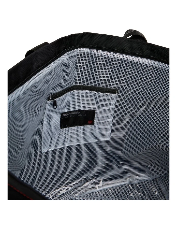 Strike Mission Tote Bag In Black image 5