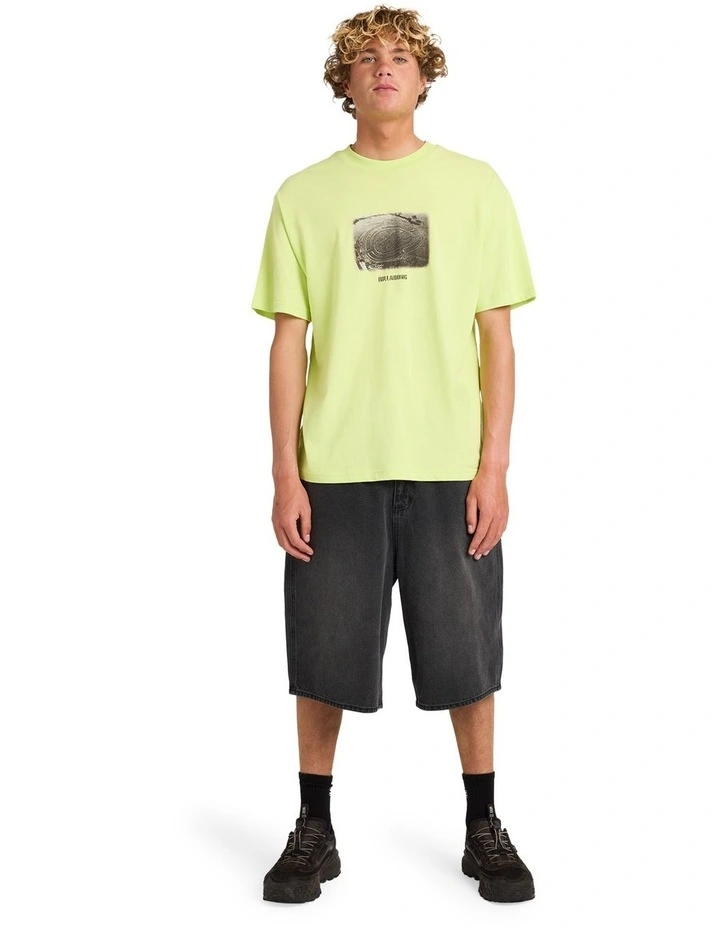 Spec 73 Denim Shorts In Black image 5