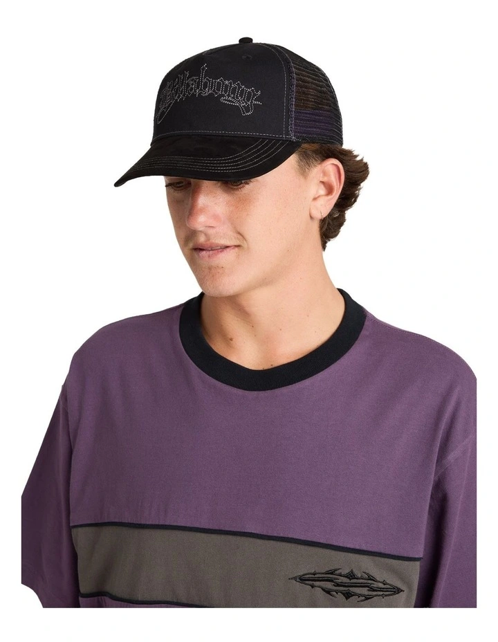 Immortal Trucker Cap In Black image 4