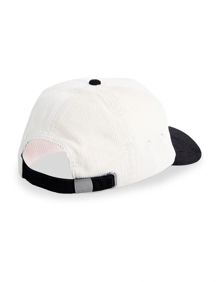 Heritage Snapback Cap In Off White image 2