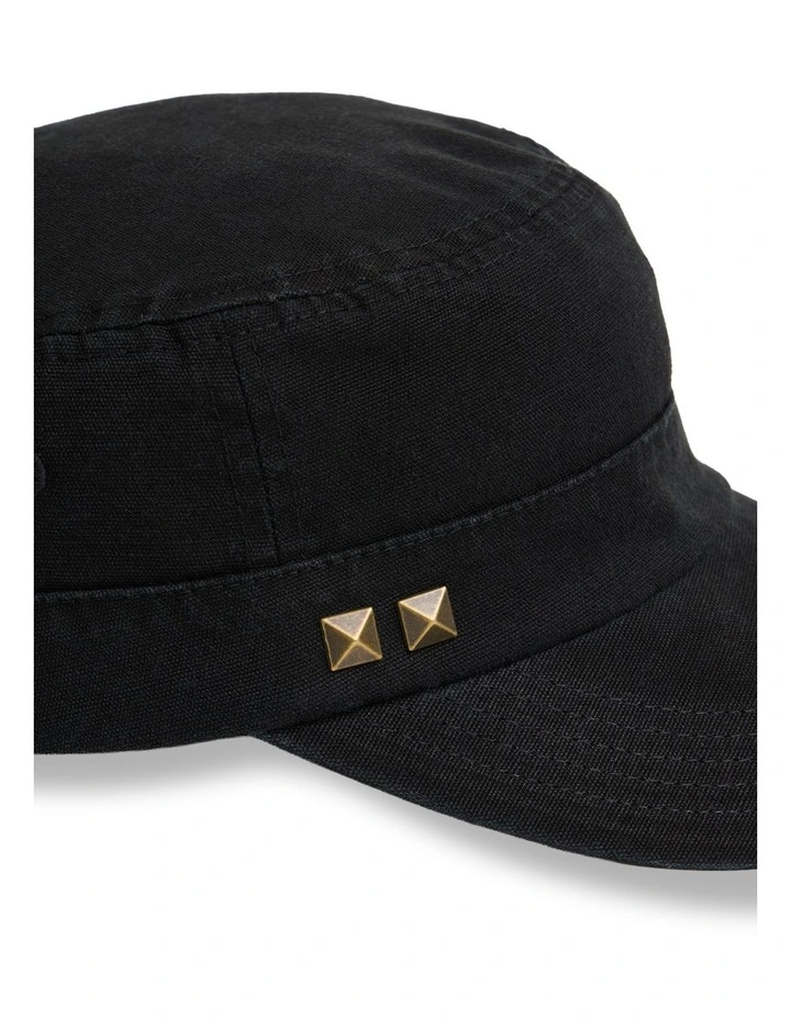 Immortal Station Cap In Black image 4