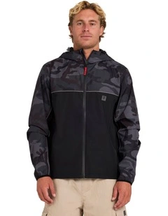 Strike Mission 5K Windbreaker In Black