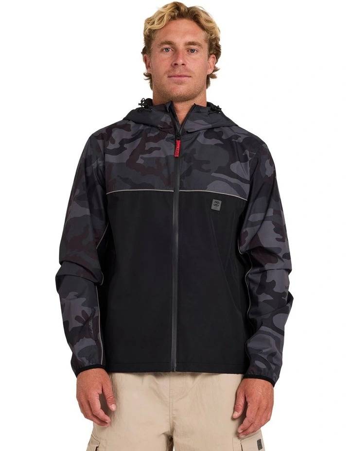 Strike Mission 5K Windbreaker In Black image 1