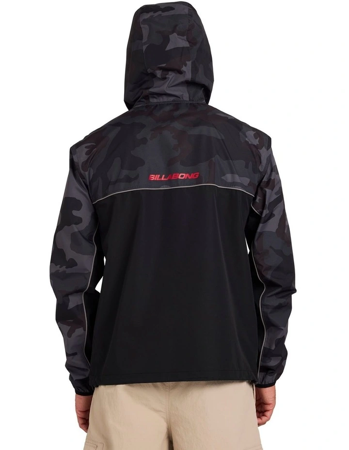 Strike Mission 5K Windbreaker In Black image 2