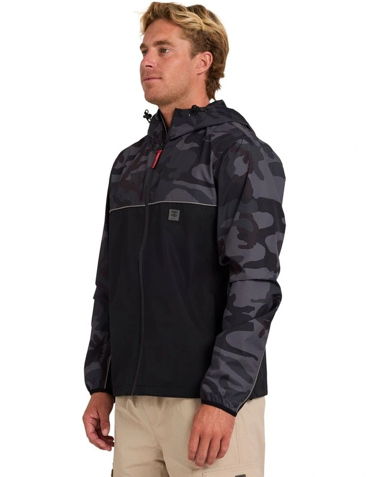 Strike Mission 5K Windbreaker In Black image 3