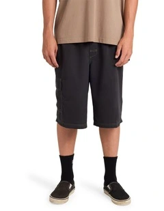 Immortal Throw On 23 Inch Boardshorts In Black