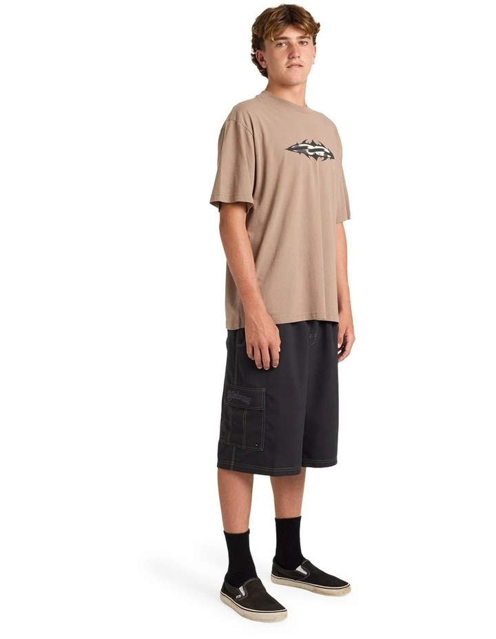 Immortal Throw On 23 Inch Boardshorts In Black image 5