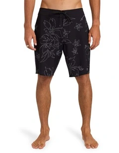 Eastcoast Layback 20 Inch Boardshorts In Black
