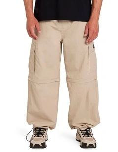 Strike Mission Zip Off Pants In Bone