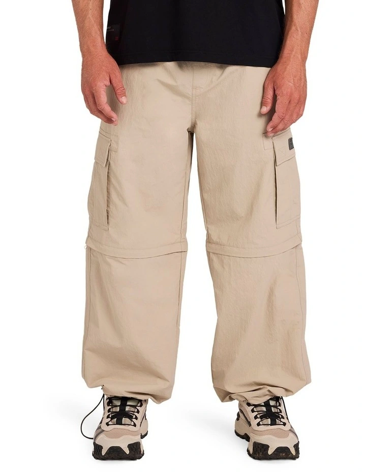 Strike Mission Zip Off Pants In Bone image 1